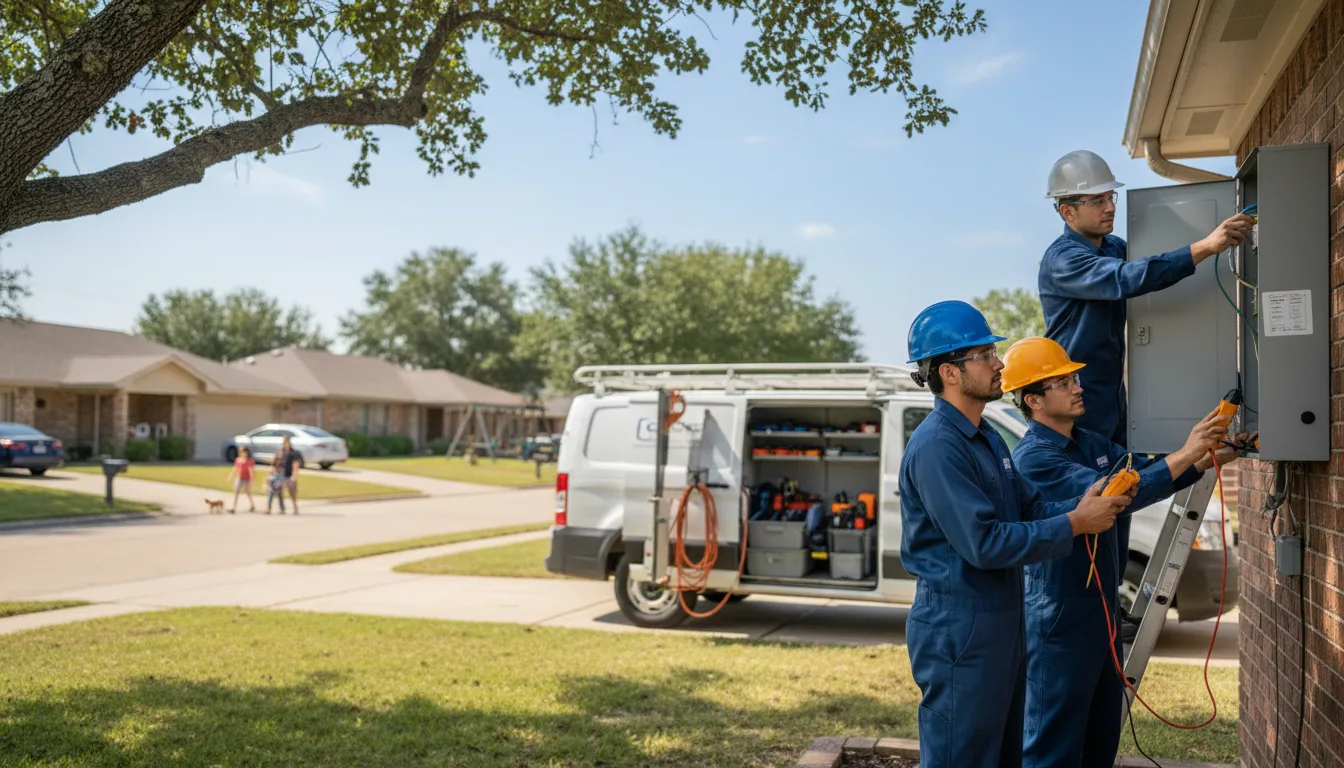 Certified electrician providing emergency electrical services in Holts Summit, MO